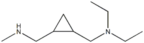 Diethyl-(2-methylaminomethyl-cyclopropylmethyl)-amine Structural