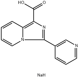 sodium 3-(pyridin-3-yl)imidazo[1,5-a]pyridine-1-carboxylate Structural