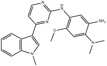 1,2,4-Benzenetriamine, 5-methoxy-N1,N1-dimethyl-N4-[4-(1-methyl-1H-indol-3-yl)-2-pyrimidinyl]-