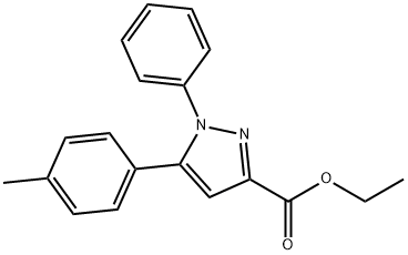 ethyl 1-phenyl-5-p-tolyl-1H-pyrazole-3-carboxylate Structural