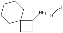 spiro[3.5]nonan-1-amine hydrochloride Structural