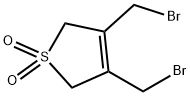 Thiophene,3,4-bis(bromomethyl)-2,5-dihydro-, 1,1-dioxide Structural