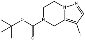 tert-butyl 6,7-dihydro-3-iodopyrazolo[1,5-a]pyrazine-5(4H)-carboxylate