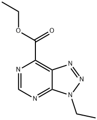 ETHYL 3-ETHYL-3H-[1,2,3]TRIAZOLO[4,5-D]PYRIMIDINE-7-CARBOXYLATE Structural