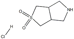 hexahydro-1H-thieno[3,4-c]pyrrole 2,2-dioxide hydrochloride Structural