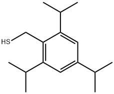Benzenemethanethiol, 2,4,6-tris(1-methylethyl)- Structural