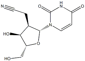 Uridine, 2'-(cyanomethyl)-2'-deoxy- Structural