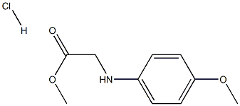 R-4-methoxyphenylglycine methyl ester hydrochloride Structural