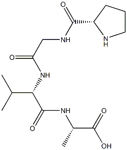 L-Alanine, L-prolylglycyl-L-valyl- Structural