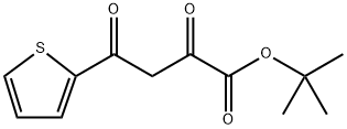tert-butyl 2,4-dioxo-4-(thiophen-2-yl)butanoate Structural