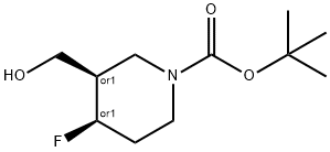 (Cis)-tert-butyl 4-fluoro-3-(hydroxymethyl)piperidine-1-carboxylate