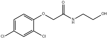 Acetamide,2-(2,4-dichlorophenoxy)-N-(2-hydroxyethyl)- Structural