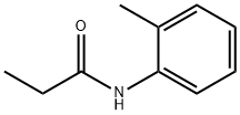 Propanamide,N-(2-methylphenyl)- Structural