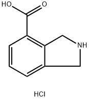 isoindoline-4-carboxylicacidhydrochloride Structural