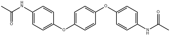 N,N'-[benzene-1,4-diylbis(oxybenzene-4,1-diyl)]diacetamide Structural