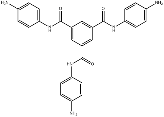 N1,N3,N5-tris(4-aminophenyl)benzene-1,3,5-tricarboxamide Structural