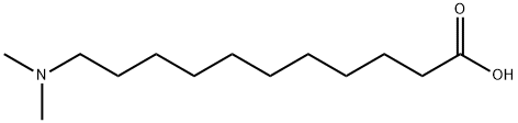 Undecanoic acid, 11-(dimethylamino)- Structural