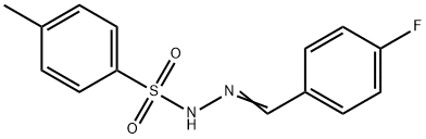 N'-(4-fluorobenzylidene)-4-methylbenzenesulfonohydrazide Structural