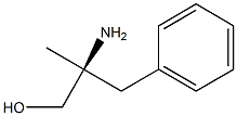 (S)-2-amino-2-methyl-3-phenylpropan-1-ol Structural