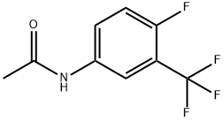 Acetamide, N-[4-fluoro-3-(trifluoromethyl)phenyl]- Structural