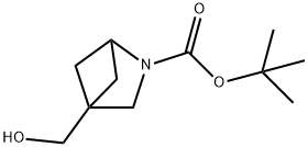 tert-butyl 4-(hydroxymethyl)-2-azabicyclo[2.1.1]hexane-2-carboxylate Structural