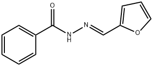 N-[(E)-furan-2-ylmethylideneamino]benzamide Structural