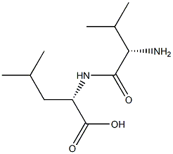 Leucine, N-L-valyl-, D-(8CI) Structural