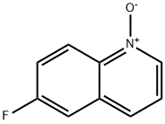 Quinoline, 6-fluoro-, 1-oxide Structural