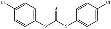 Carbonotrithioic acid,bis(4-chlorophenyl) ester Structural