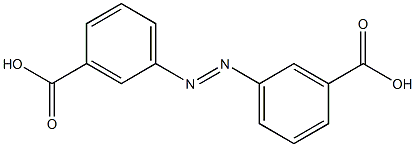 Azobenzene-3,3'-dicarboxylic Acid Structural