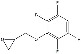 Oxirane,2-[(2,3,5,6-tetrafluorophenoxy)methyl]- Structural