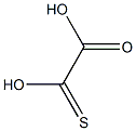 Formic acid, (thiocarboxy)- Structural