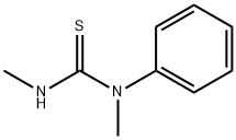 Thiourea,N,N'-dimethyl-N-phenyl- Structural