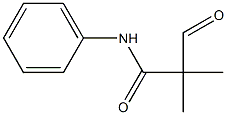 Propanamide,2,2-dimethyl-3-oxo-N-phenyl- Structural