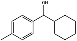 A-CYCLOHEXYL-4-METHYL-BENZENEMETHANOL Structural