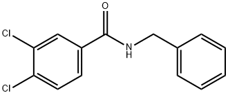 Benzamide,3,4-dichloro-N-(phenylmethyl)- Structural