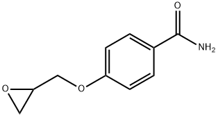 Benzamide, 4-(oxiranylmethoxy)- Structural