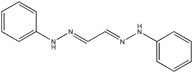 Ethanedial, bis(phenylhydrazone), (E,E)- Structural