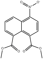 dimethyl 4-nitronaphthalene-1,8-dicarboxylate Structural