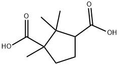 1,2,2-trimethylcyclopentane-1,3-dicarboxylic acid