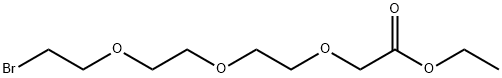ethyl 2-(2-(2-(2-bromoethoxy)ethoxy)ethoxy)acetate Structural