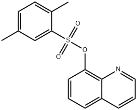 quinolin-8-yl 2,5-dimethylbenzenesulfonate Structural