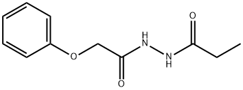 N'-(2-phenoxyacetyl)propanohydrazide Structural