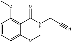 N-(cyanomethyl)-2,6-dimethoxybenzamide Structural