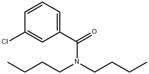 N,N-dibutyl-3-chlorobenzamide Structural