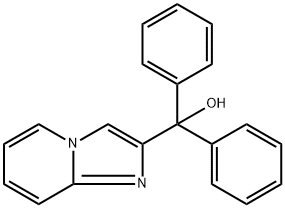 imidazo[1,2-a]pyridin-2-yl(diphenyl)methanol Structural