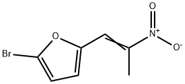 Furan, 2-bromo-5-(2-nitro-1-propenyl)- Structural