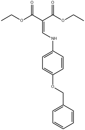 diethyl ({[4-(benzyloxy)phenyl]amino}methylidene)propanedioate Structural