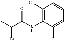 Propanamide, 2-bromo-N-(2,6-dichlorophenyl)- Structural