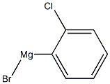 (2-Chlorophenyl)magnesium bromide Structural